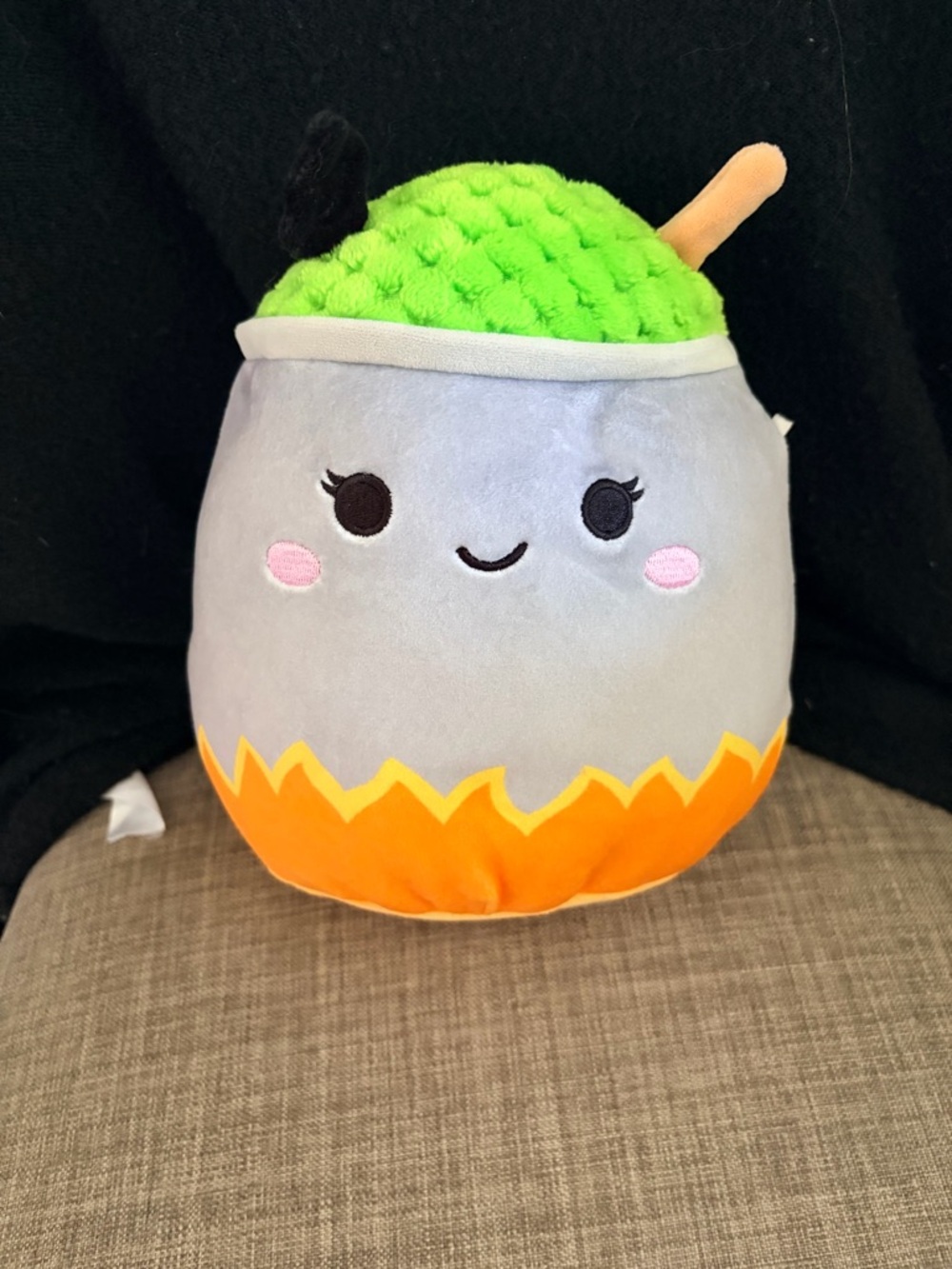 Squishmallows Johanna Halloweem Orange Plush with Branded Tag. 7.5 inches.